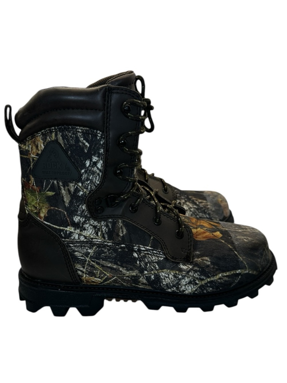 Rocky BearClaw 6” Kids Hunting Boots Camo 600g Insulated Waterproof Youth 7M